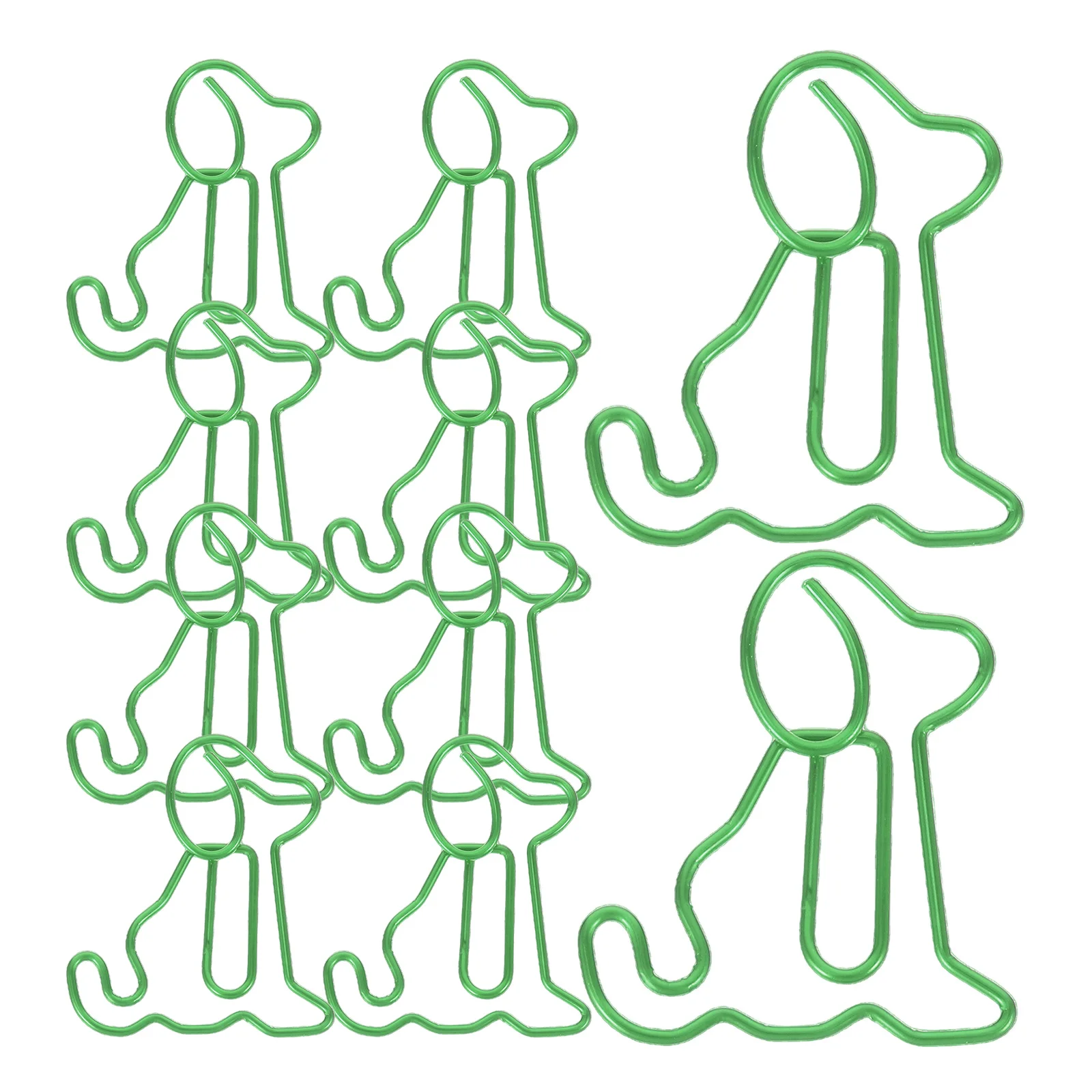 

Cute Paperclip Bookmark Clips Desk Accessories Metal Cat Decorative Colored