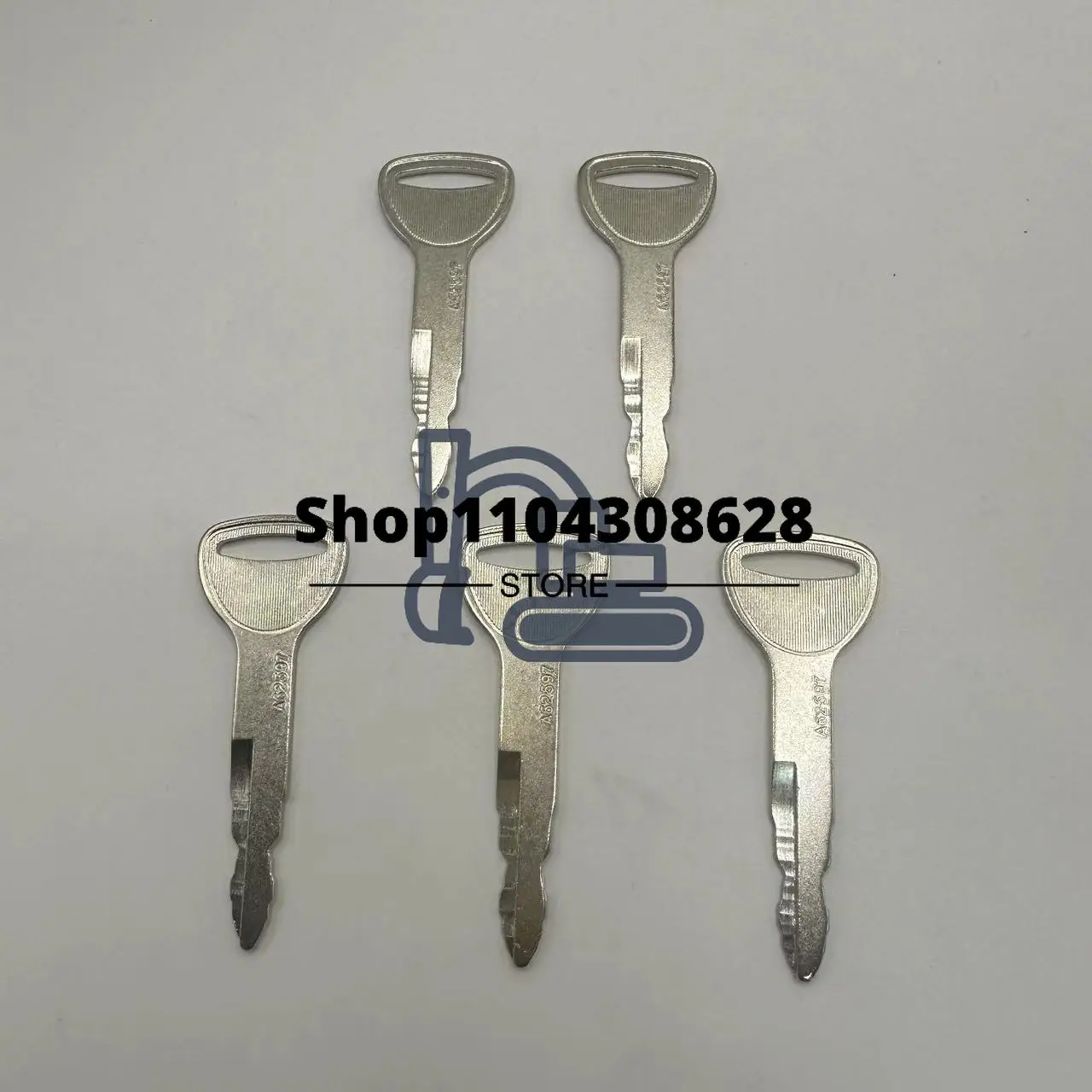 10PCS/5PCS/1PC Toynew Key with Logo A62597 57591-23330-71 Ignition Key for Toyota Forklift New Model