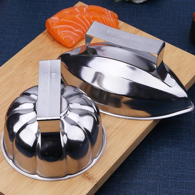 Japanese 304 Stainless Steel Food Mold, Papaya Pumpkin, Omurice, Sandwich, Rice Ball, Restaurant Mould Tool