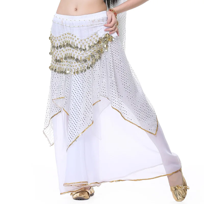 Belly Dance Skirt Oriental Bollywood Performance Clothing India Sexy Women Long Skirt Stage Show Dance Wear Orientale Costume