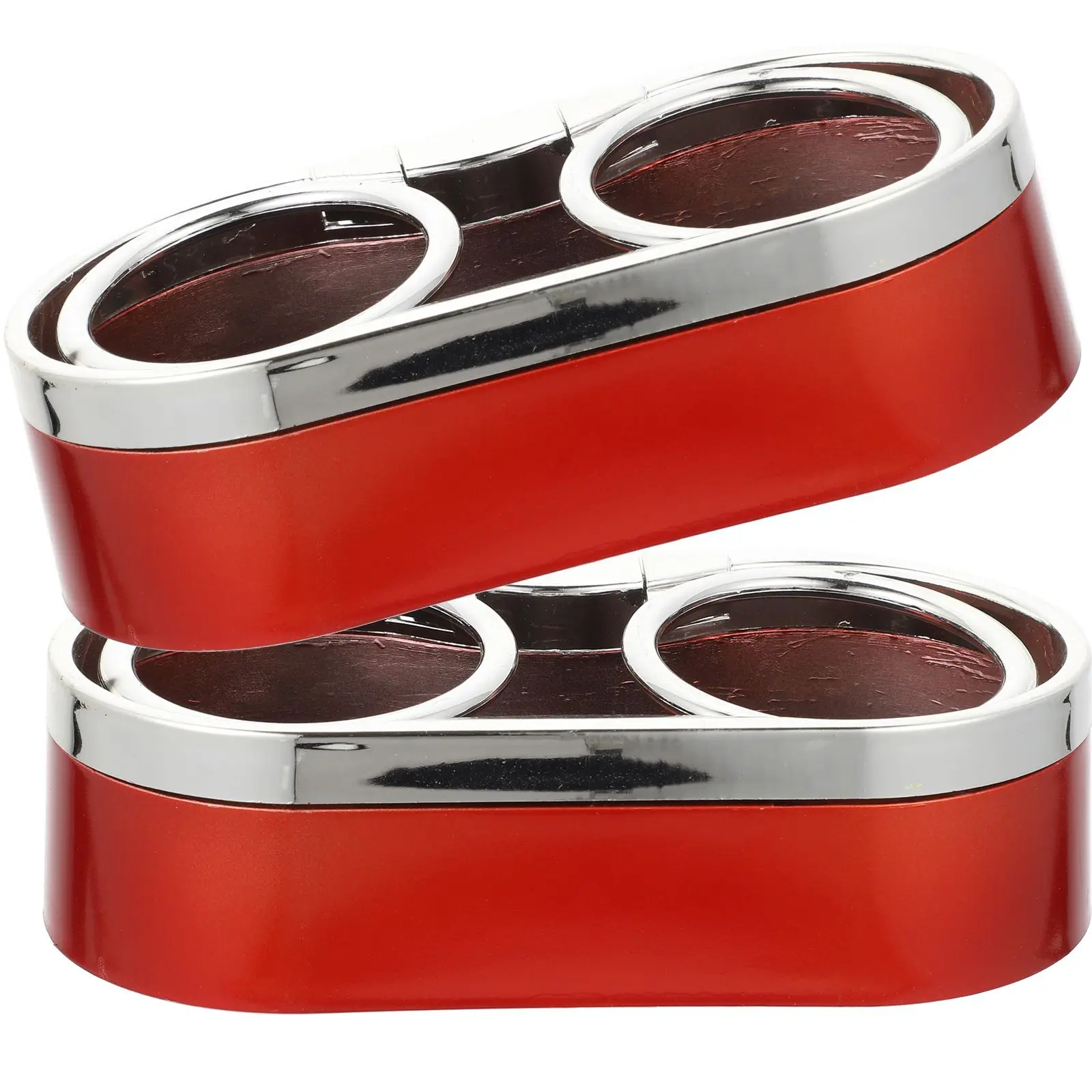 

2Pcs Cup Vehicle Cup Holder Foldable Drink Holder for Car Red Abs Universal Vehicle Accessories Storage Rack Car Interior