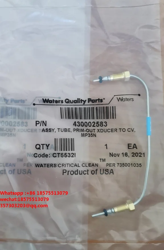 For Waters 430002583 Stainless Steel Line For Primary Pump To Storage Pump, Brand New