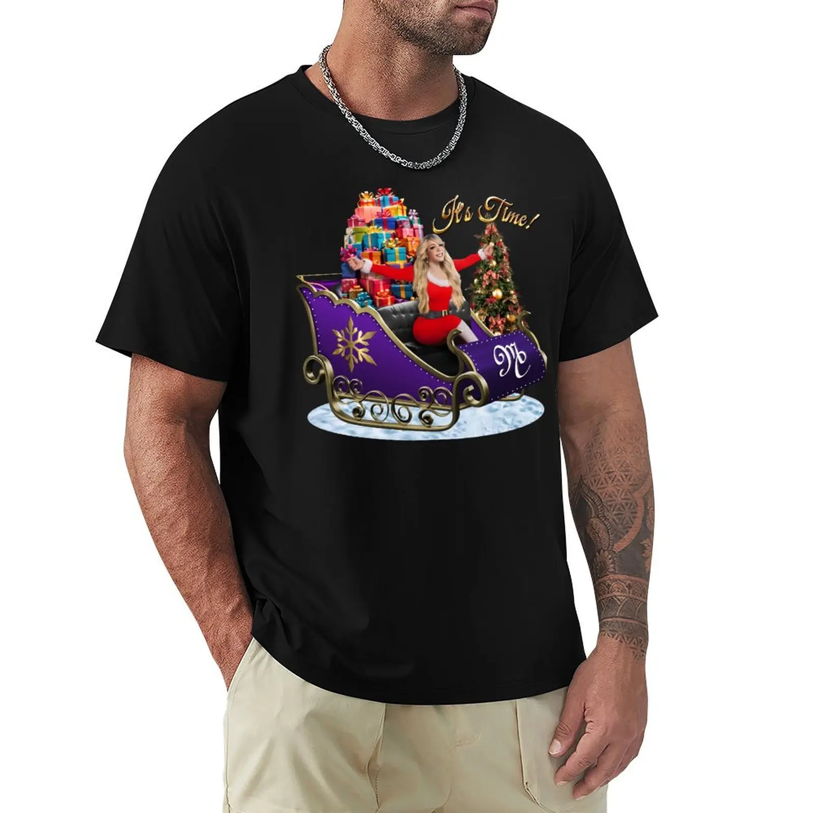 

Mariah Carey It's Time - All I Want for Christmas Is You 2024 by StarsShoPop T-Shirt tops anime figures vintage mens clothes