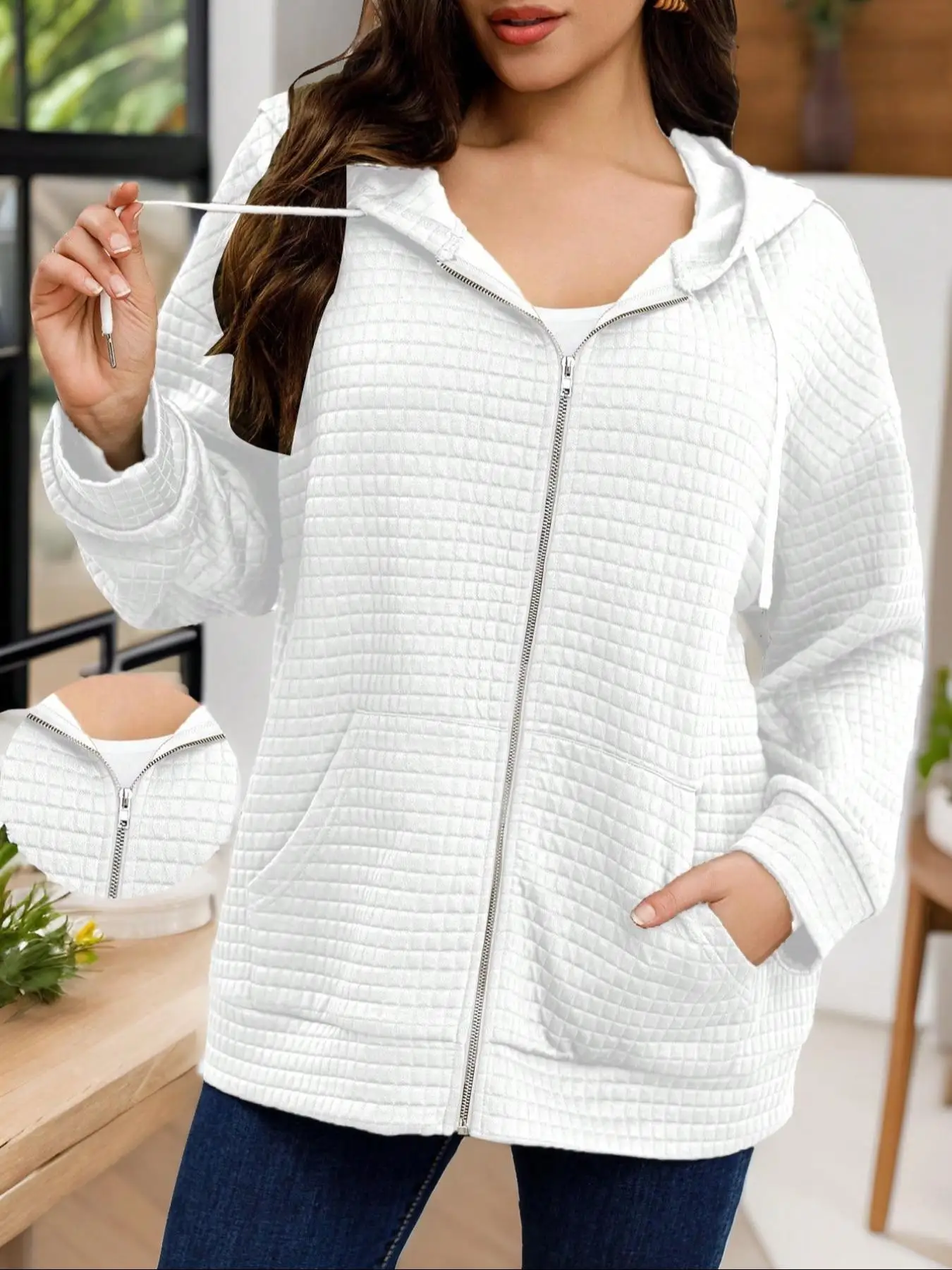 Women's Fashion Casual Hoodie, Stylish Hooded Sweatshirt for Comfort and Relaxation, Perfect for Everyday Wear