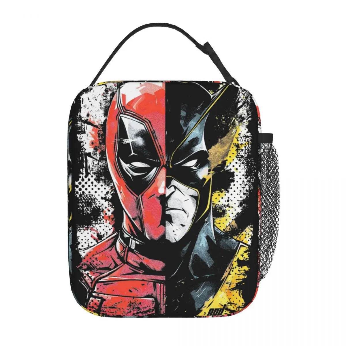 Deadpool Insulated Lunch Bag Leakproof Lunch Container Thermal Bag Lunch Box Tote Beach Outdoor Girl Boy