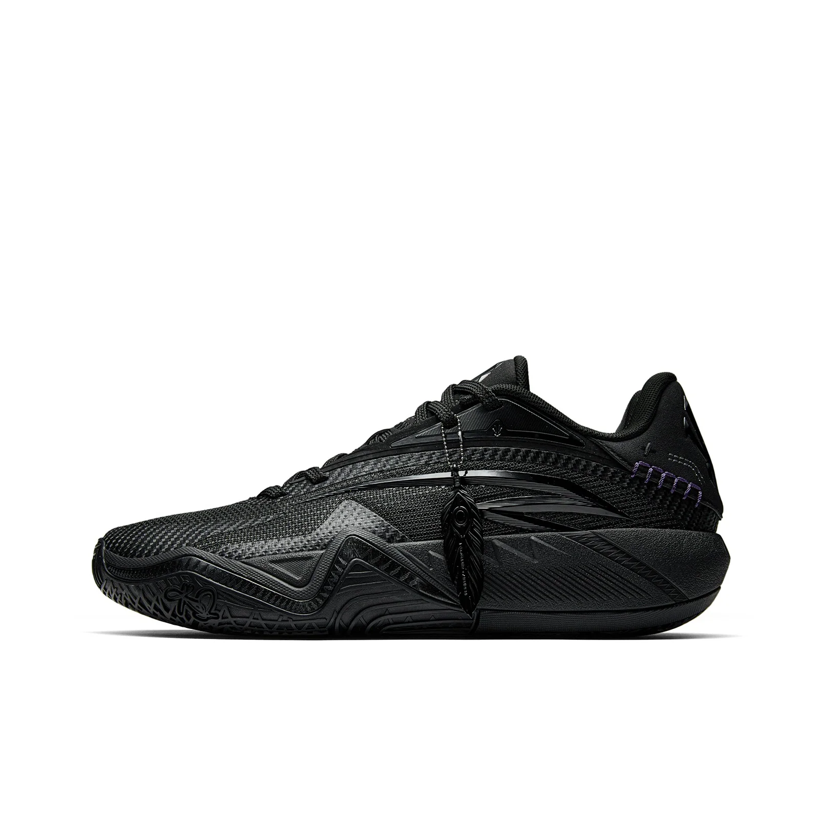 Anta KAI 3, Zapatillas de Baloncesto de Perfil Bajo, Resistentes a la Abrasión, para Hombre, Color Negro Básico, 112631102-6