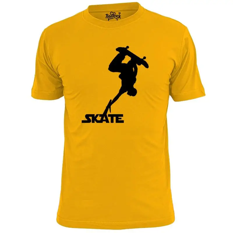 

Mens Skate V1 Skateboarding T Shirt Kickflip Grind 180