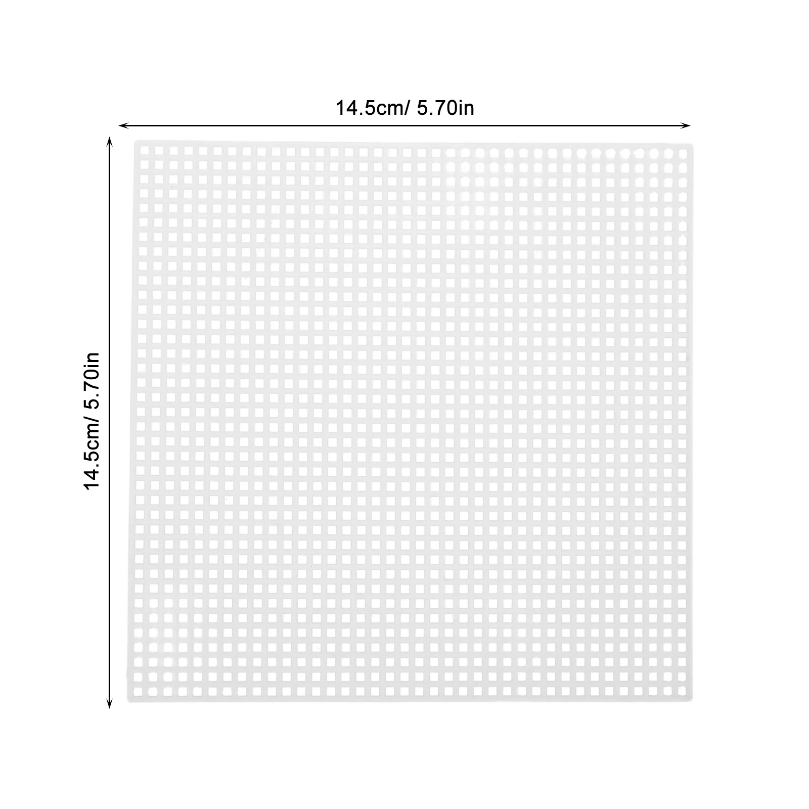 20 piezas Fursuit. 7X5,6 "red de plástico blanco transpirable ligero para hacer máscaras de Cosplay manualidades Diy tela de malla para ojos