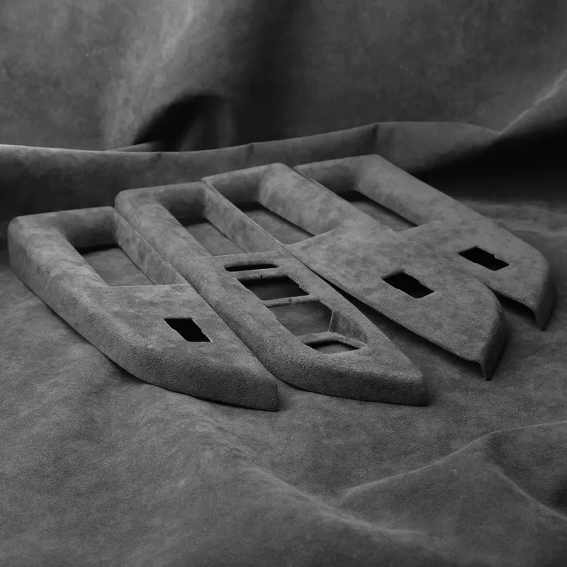 

Для VW Volkswagen Golf MK8 GTI 2021-2025: Итальянская замшевая накладка на панель переключения передач, приборную панель и кнопки управления стеклоподъемниками