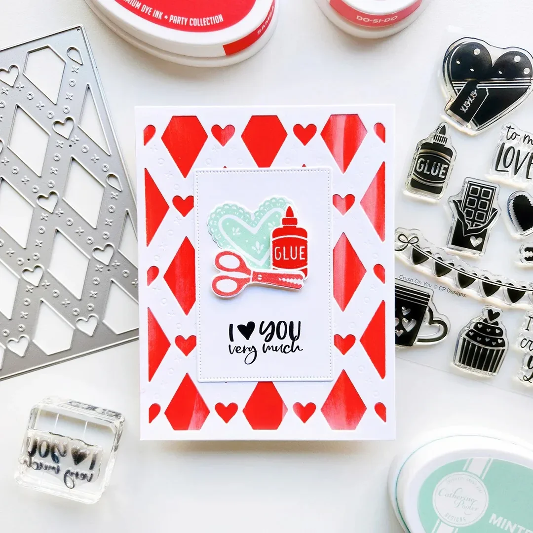 Be Mine Hugs Heart Design Cutting Dies Scrapbook Diary Decoration Stencil Embossing Template DIY Greeting Card Handmade 2026