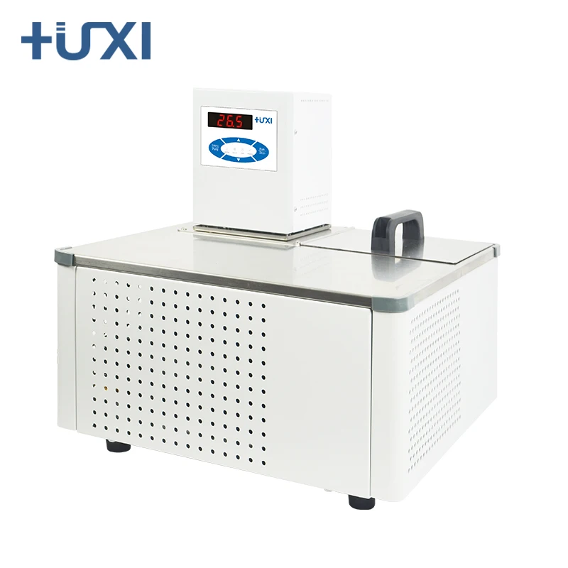 HUXI-زيت حمام مائي أفقي ، طاقة تسخين ، 10 ~ 100C ، 8w