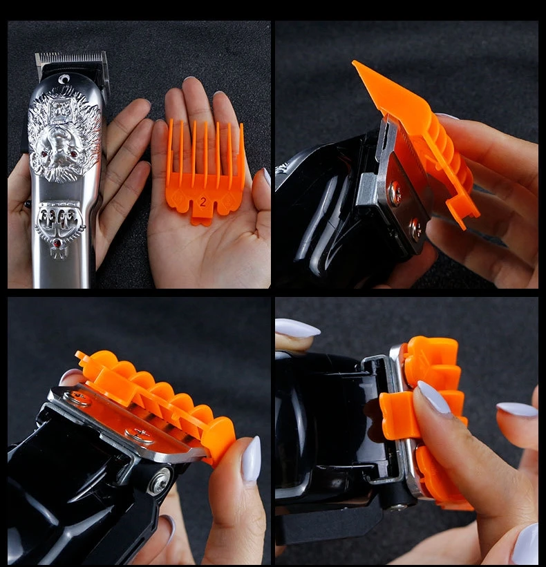 Limit Kamm für Wahl Elektrische Haarschneidemaschinen, professionelle Schneidführungskämme, 1,5 mm, 4,5 mm, Friseurzubehör, Clipper Guards Y0510 – Detail 16