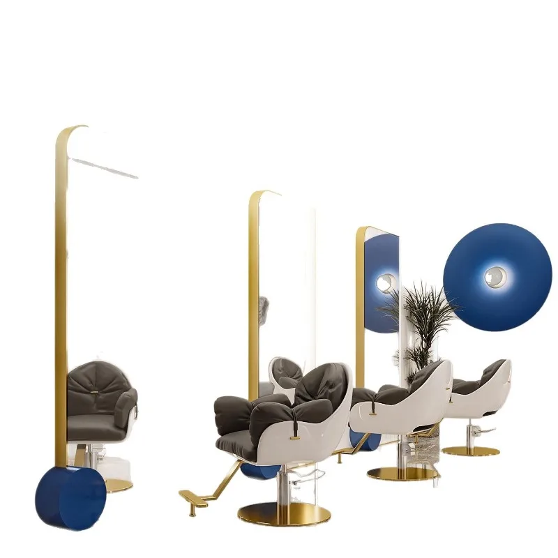 

Зеркало от пола до потолка, одностороннее и двустороннее, для парикмахерских, для стрижки, завивки и окрашивания волос.