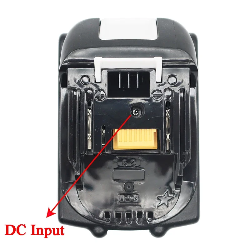 BL1830 DC wejście obudowa baterii litowej obudowa obudowa PCB płytka ochronna dla Makita 18V 6.0Ah etykieta BL1860 akumulator litowo-jonowy