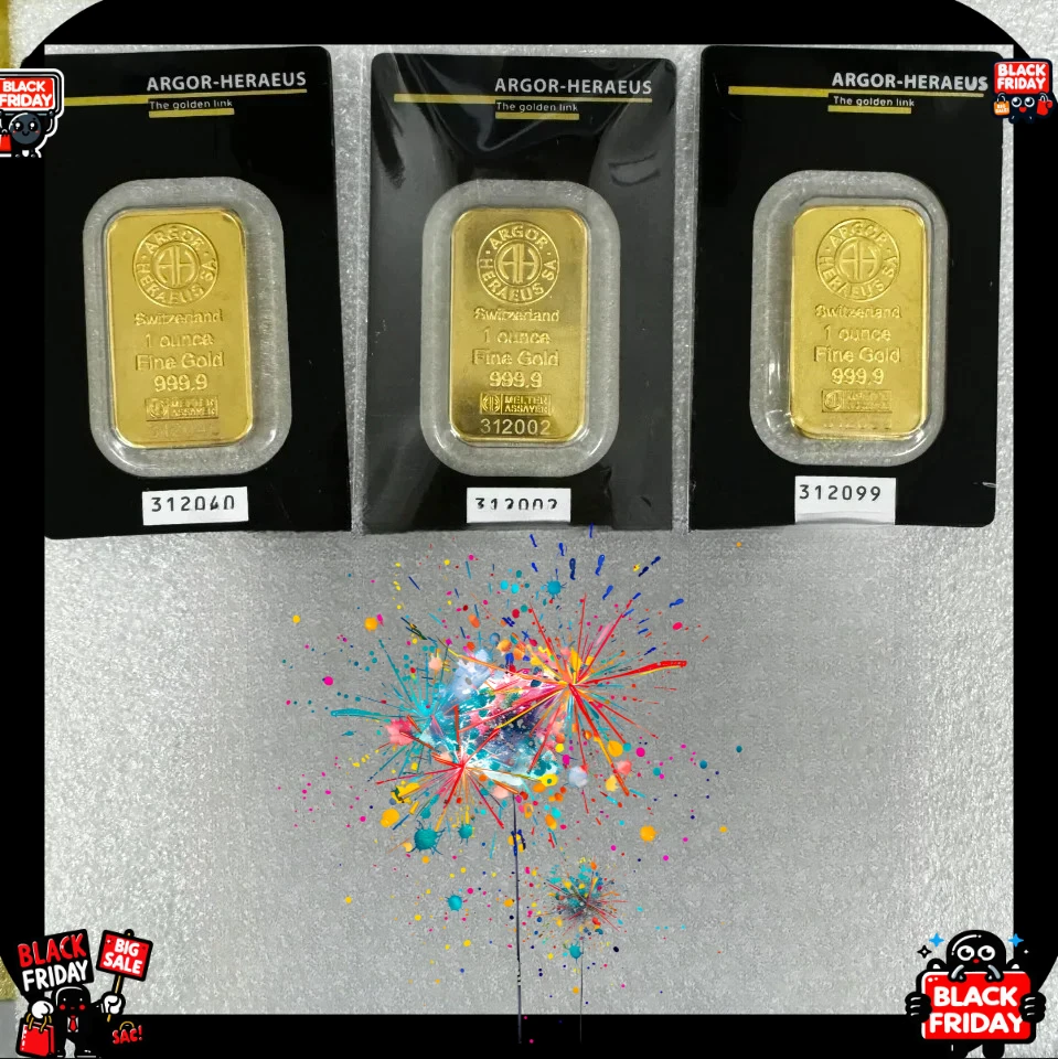 

1oz/2.5g/5g/10g/20g/50g/100g Sealed packing Copper Gold Bar 24k Gold Plated Bullion Ingot Bar Unique Serial No.