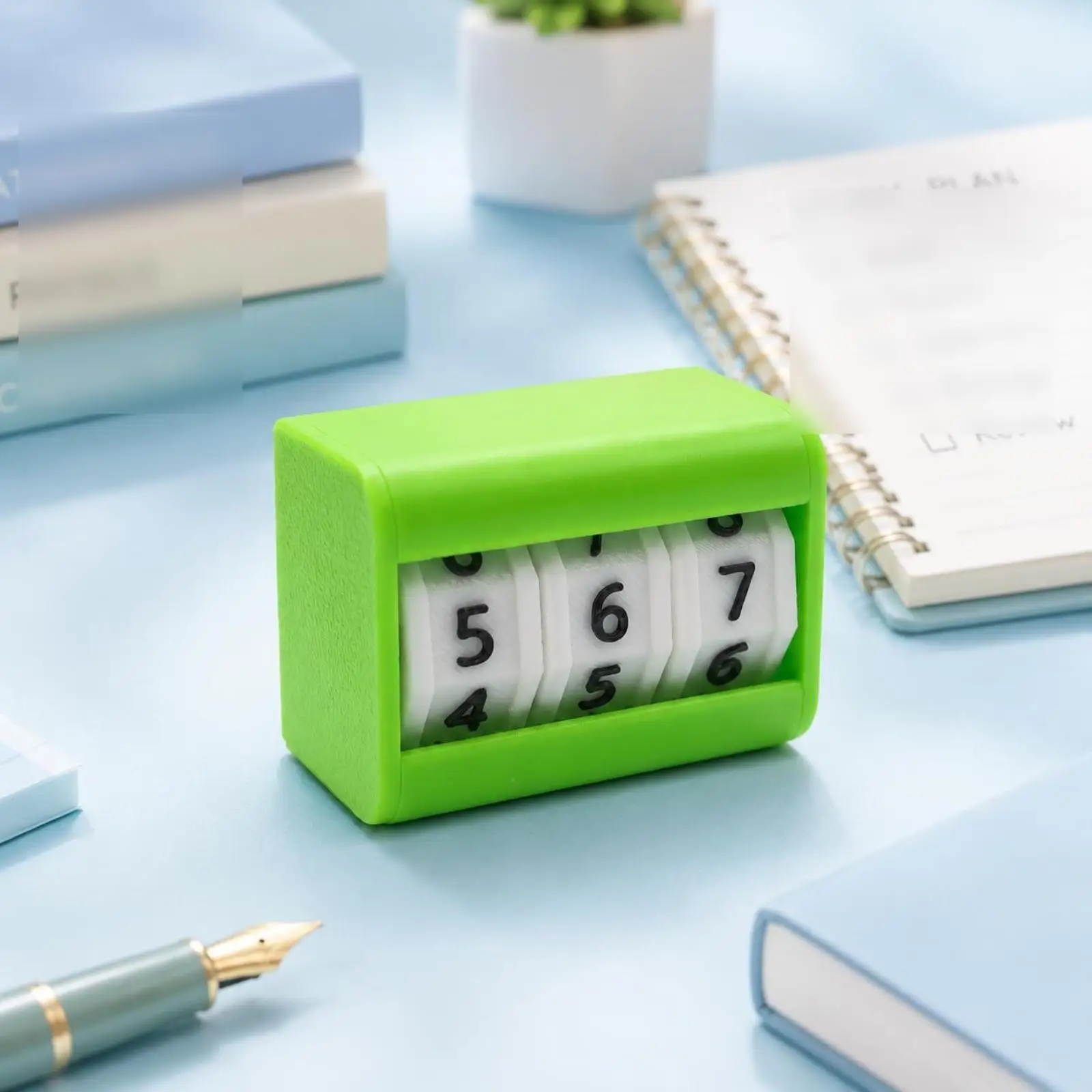 Study Planner Board Sleek Box Desk Timer Easy View Drum Display Reminder for Planning Office and Home
