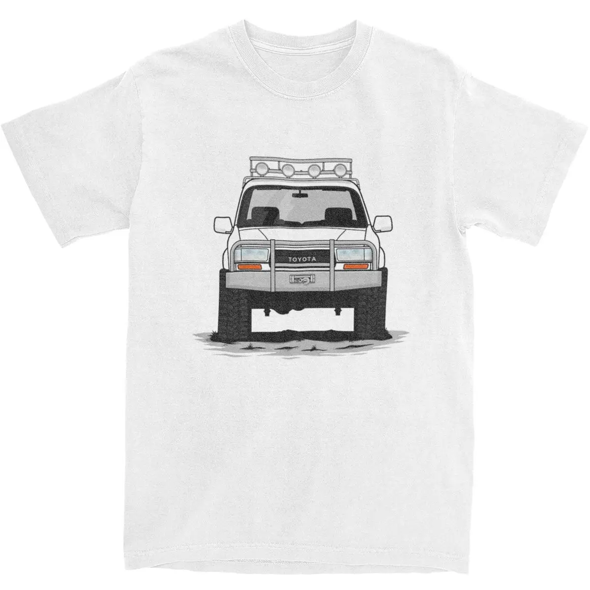 Land Cruiser FJ 80 Series Men Women T Shirt Off Road FJ80 Car Merchandise Funny Tees T-Shirts Cotton Gift Idea Clothing