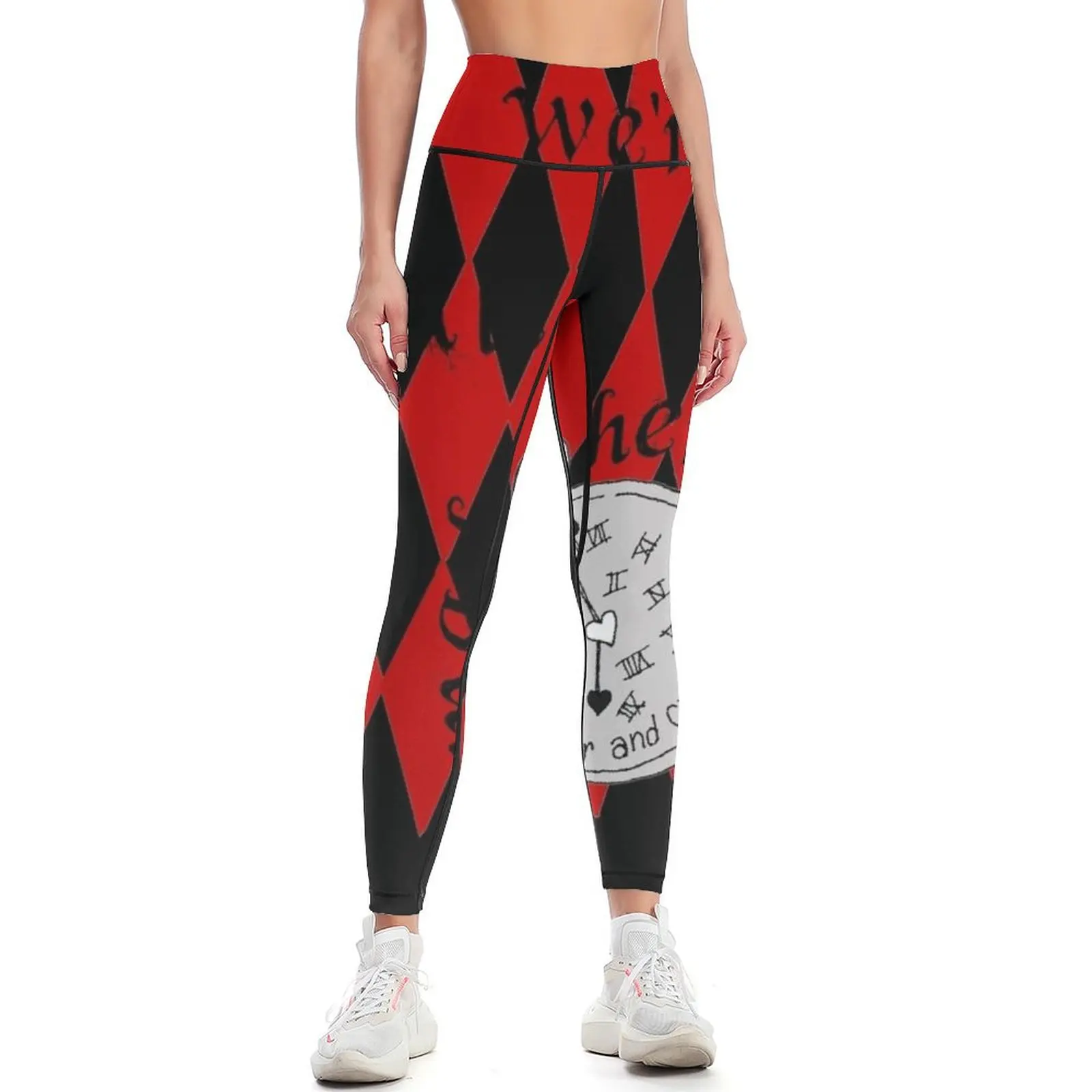 

Mad Tea Party Leggings gym wear Sweatpants push up fitness flared Womens Leggings