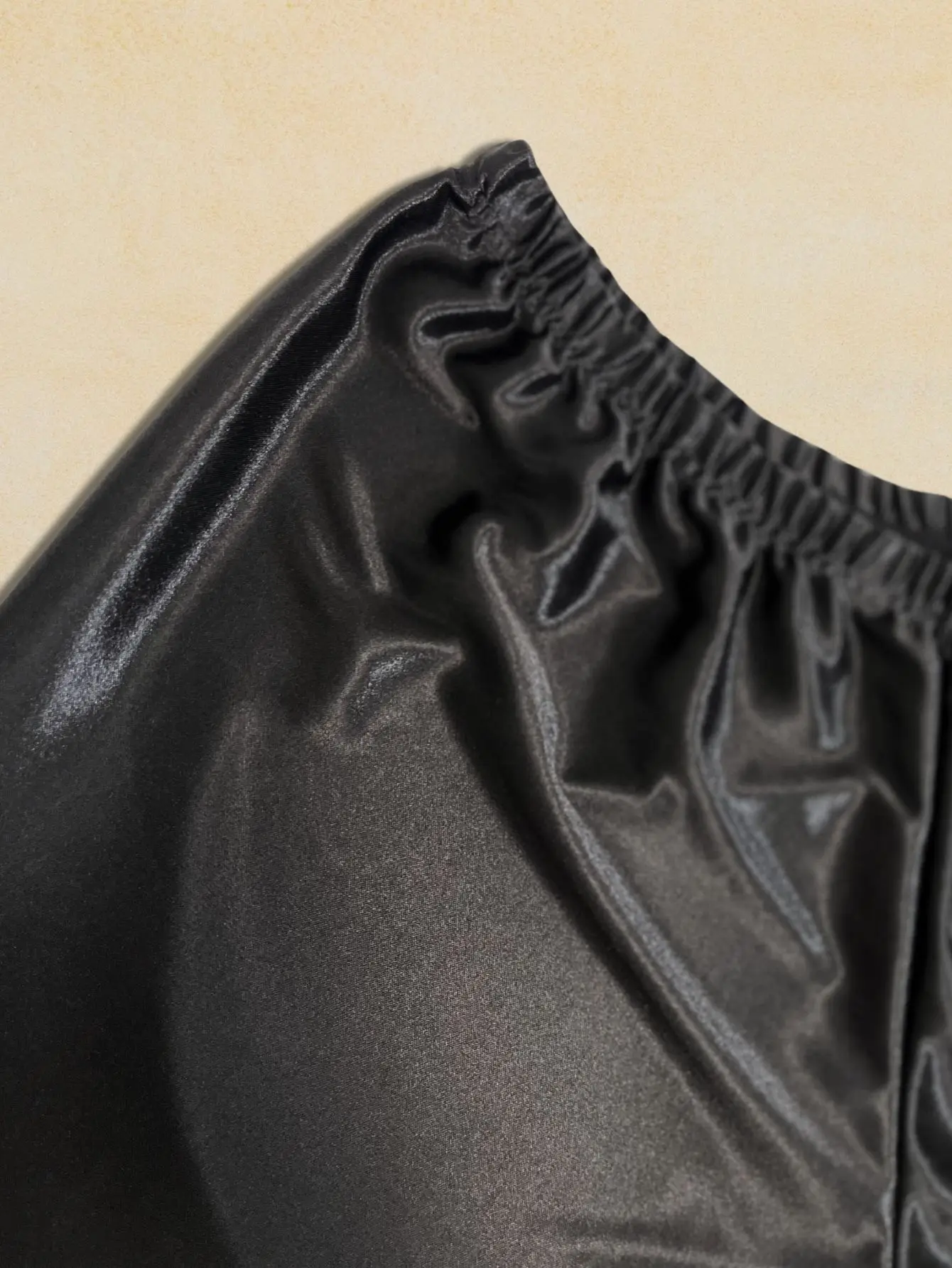 1Pc ijszijde heren zomer ademende slaapbroek met elastische en comfortabele pasvorm, modieus en veelzijdig, casual,