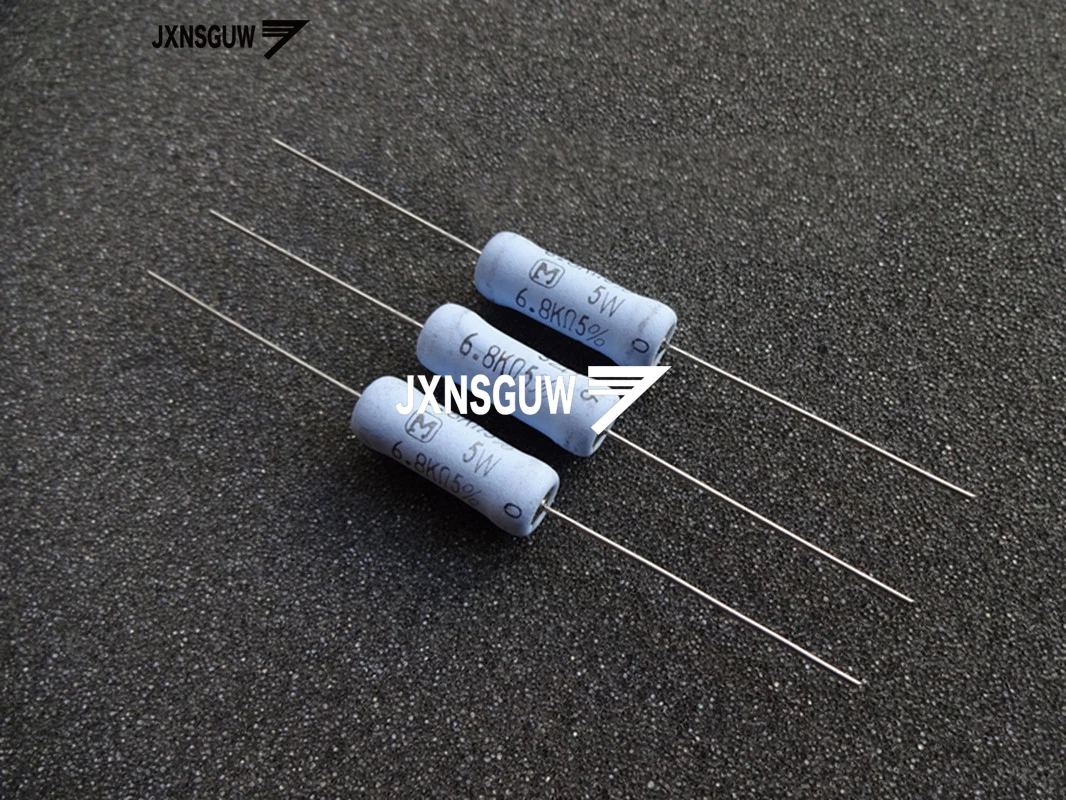 

10PCS NEW Original Matsushita 5% 5W6.8K 8X24MM advanced resistance 5W 6.8K Metal oxide film resistor 6.8K 5W 6K8