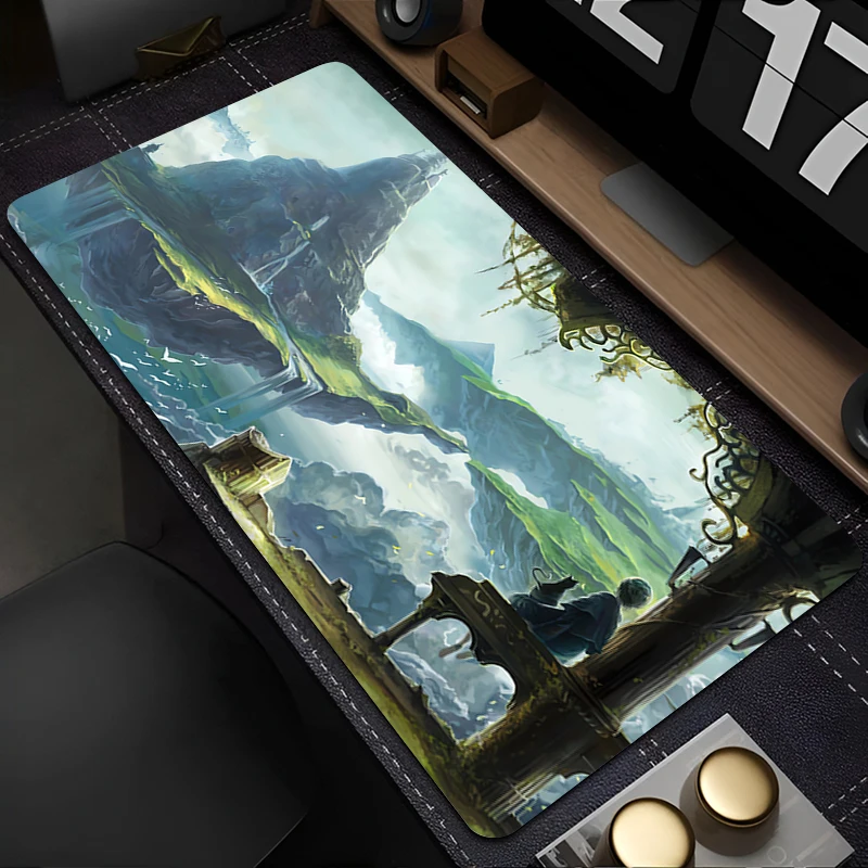 لوحة ماوس للكمبيوتر المحمول Pixel Art HD Print Anime Mousepad PC C-chrono Trigger Gamer لوحة المفاتيح ملحقات ألعاب الكمبيوتر حصيرة مكتبية #4