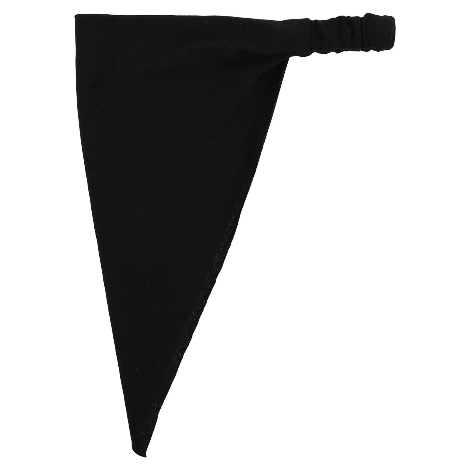 

Solid Color Triangle Hair Headwear Women Comfortable Non-Slip Elastic Versatile Headscarf Fashion Hair Covering