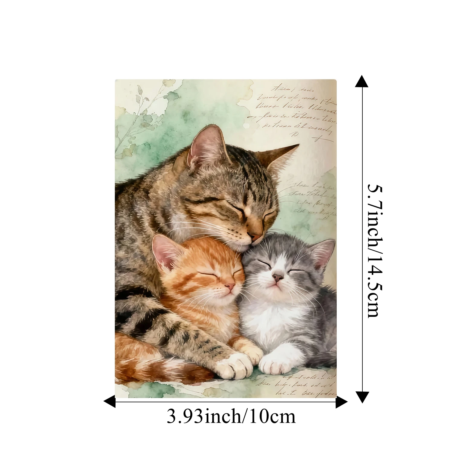 20PCS Cute Cat Postcards, Vint - Collectible Vintage Greeting Cards ulasan dan harga