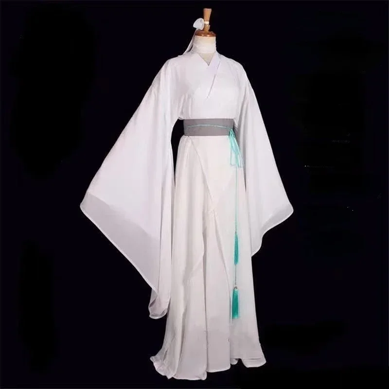 

Xie Lian Cosplay Costume Hevens Offical Blessing Cosplay Cosplay Xie Lian White Han Fu Anime Outfit Costumes