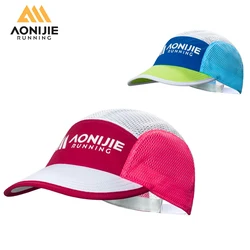 AONIJIE E4621 Unisex sportowy szybki czepek osuszający, oddychający kapelusz przeciwsłoneczny/kaczka język/czapka z daszkiem, czapka do biegania