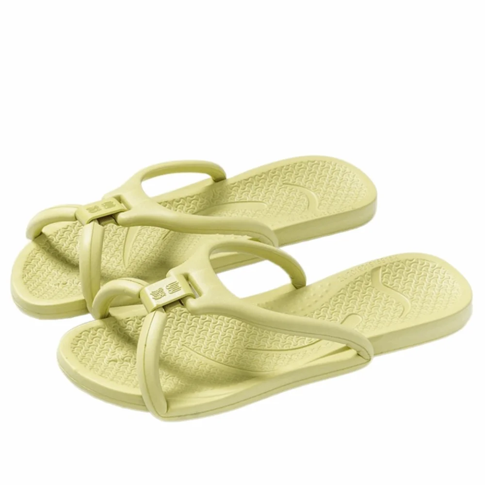 

Portable Women Folding Slippers Soft Slides Flat Heels EVA Shoes Comfortable Non-slip Foldable Indoor Outdoor Slides for Summer