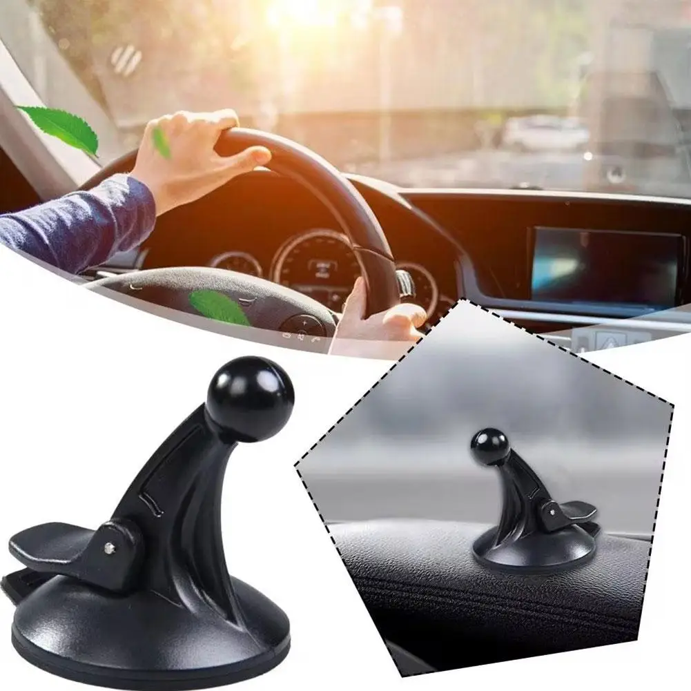 Suction Cup Mount Rotatable Plastic Suction Cup Bracket Stand Holder Replacement Car Accessory for Garmin Nuvi GPS Navigation
