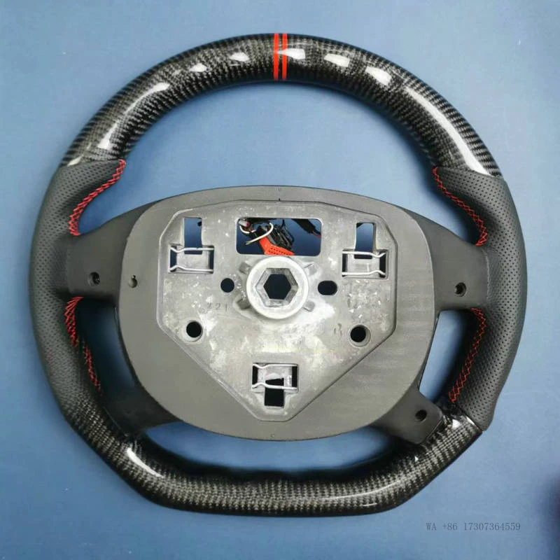 

New For Ford Mondeo, Galaxy, S-Max 2006-2015 Promotion 100% Real Carbon Fiber Car Steering Wheel