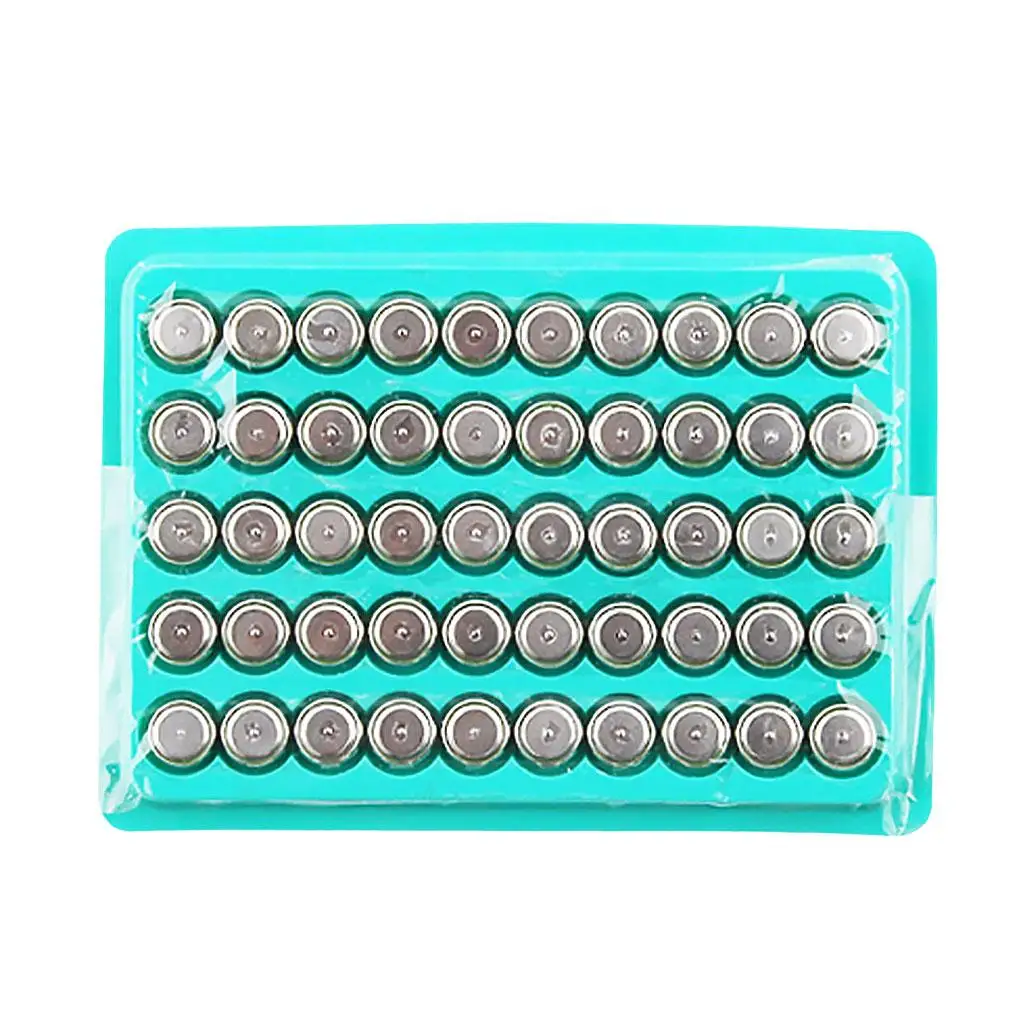 50Pack Button 1.5V for Electronic Watches Calculators Remote Controls