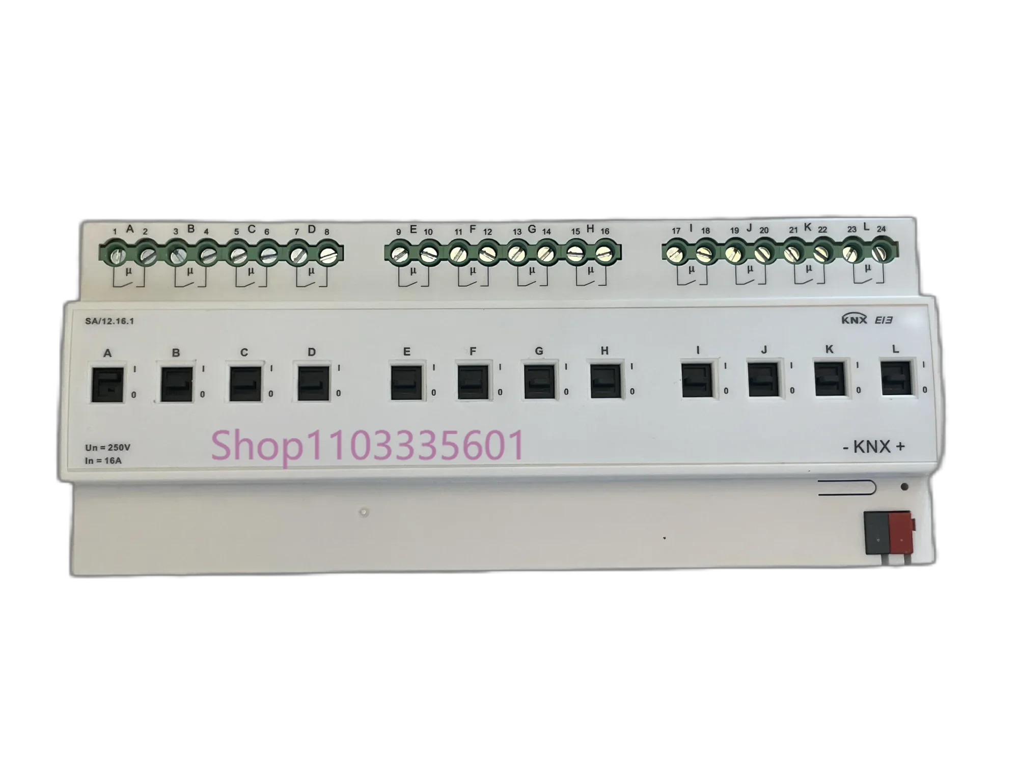 KNX Switch Actuator KNX Module 12 road 16, 8 road 16A