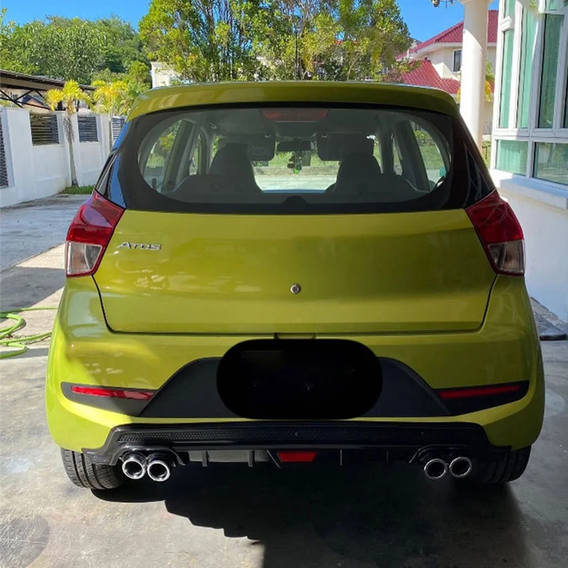 

Для Hyundai Atos/ Prime 2003-2015 год, задний диффузор, губы, бампер, сплиттер, спойлер, выхлопная труба, комплект кузова, аксессуары