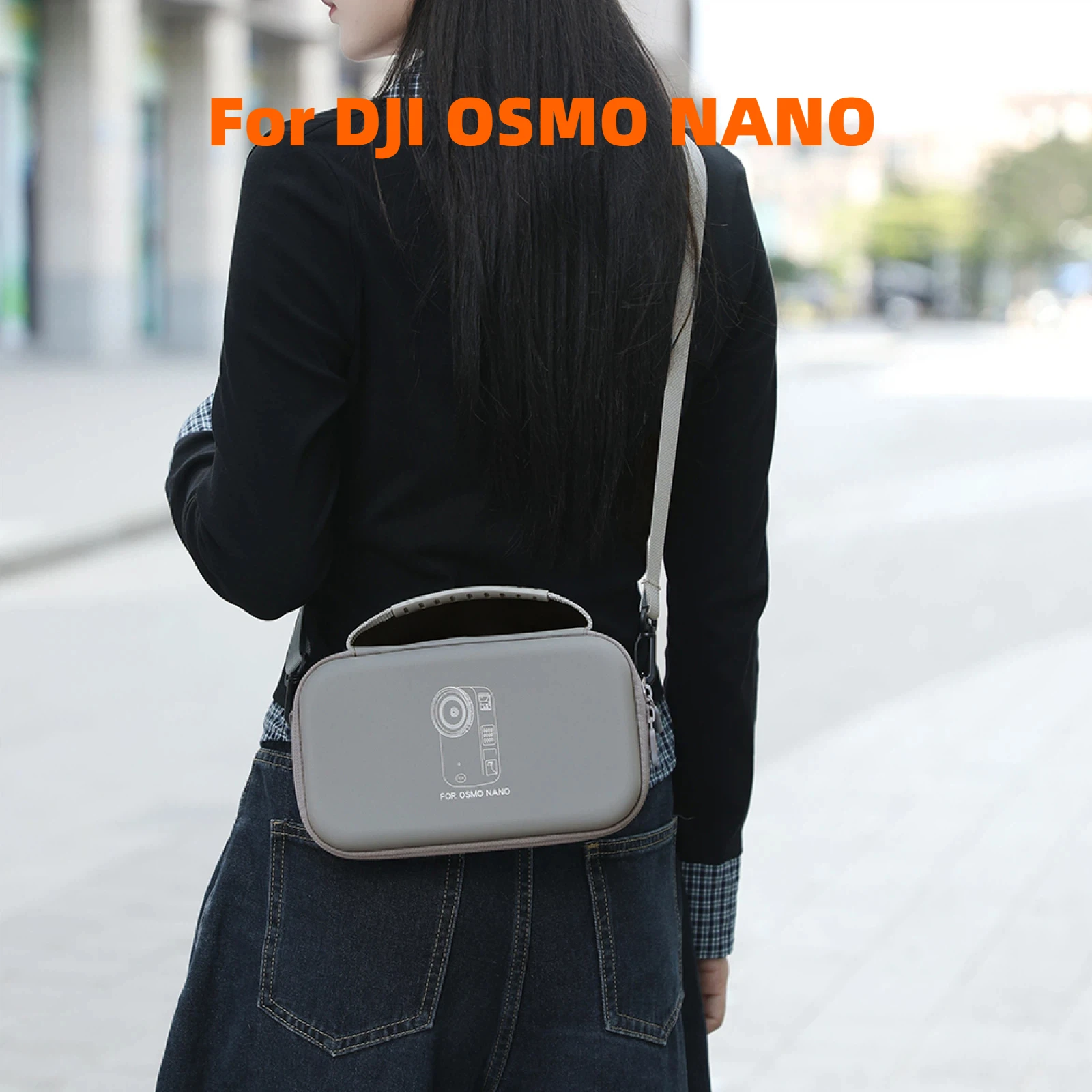 

Shoulder Bag for DJI OSMO NANO Storage Bag Sports Camera Clutch Bag Accessory Carry Case Box