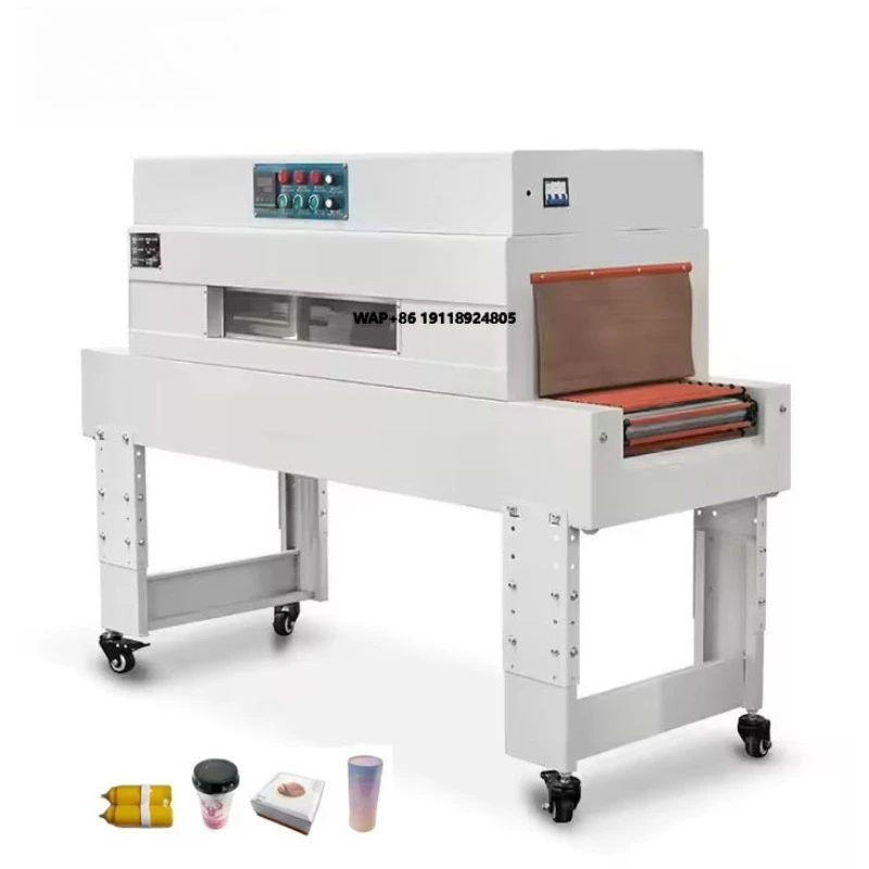 Heat Shrink Wrapper Machine Publisher Book Heat Shrink Wrapping Packing Machine With 220v Shrink Tunnel
