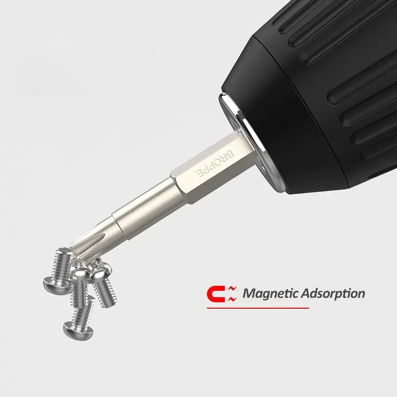 50mm Screwdriver Bit Set Power Tool Security Tamper Proof Screw Driver Tips Magnetic Bolt Accessories 1/4