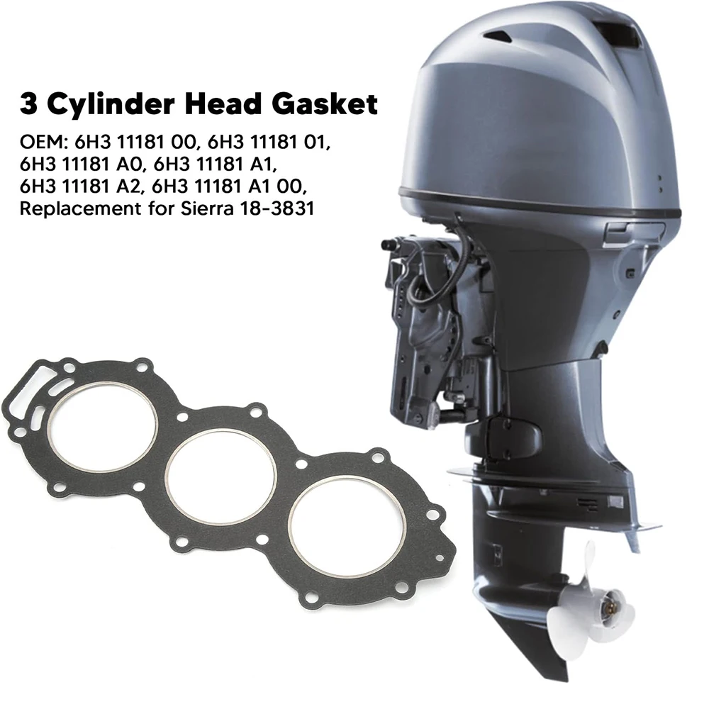 

6H3-11181 Head Gasket For Yamaha 2 Stoke 60HP 70HP 6H3-11181-01 6H3-11181-00