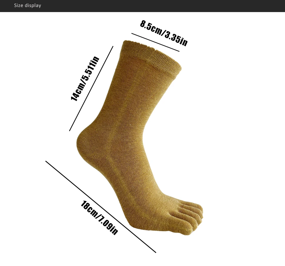 5 Paar Baumwolle 5-Finger-Kurzsocken für Damen und Mädchen, solide, schweißabsorbierend, atmungsaktiv, weich, elastisch, Harajuku-Zehensocken, 4 Jahreszeiten – Detail 2