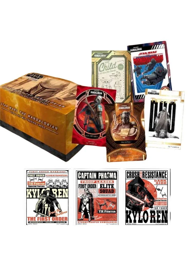 Card.Fun Star Wars Mandalorian Mystery Box Echte Sammelkarten Anime-Spielzeug Geburtstagsgeschenke