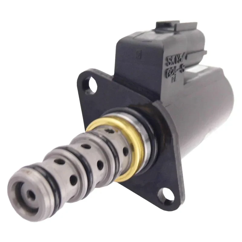 Электромагнитный клапан YN35V00020F1 For Kobelco SK200-3 SK200-5 KWE5K-31/G24DB40 Excavator Parts Proportional solenoid valve Пневматика — деталь 3