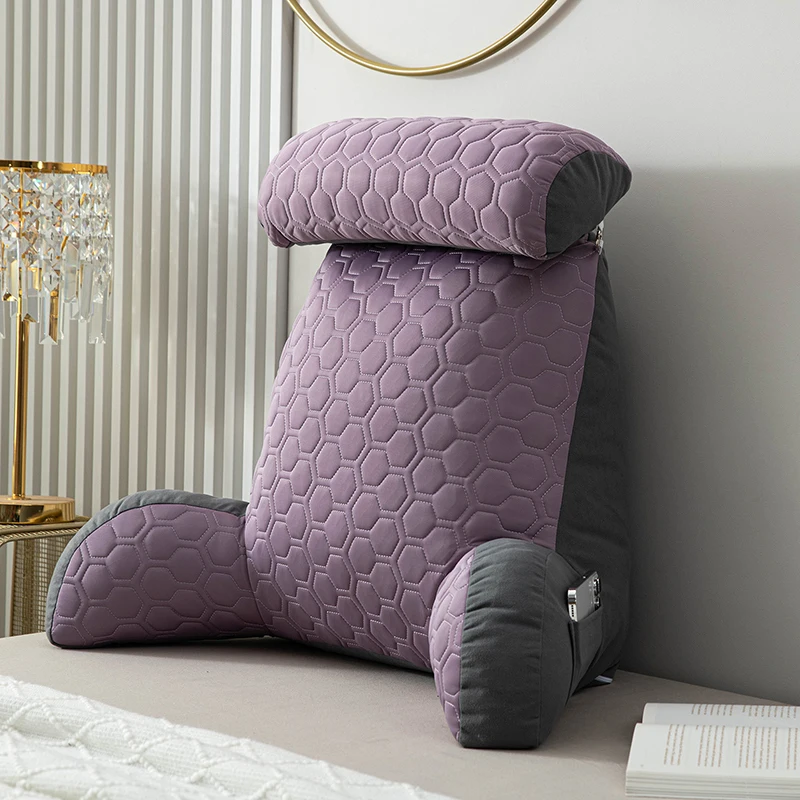 Cooling Latex Cushion Sofa Cushions Back Pillow Tatami Bed Back Cushion Rest Pillow Daybed Backrest Support Cushion 29