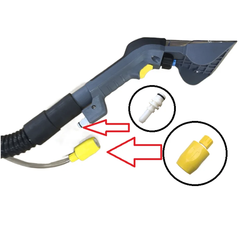 -A16I 2.5M Water Inlet Pipe Nozzle Connector For KARCHER PUZZI 8/1 10/1 Spray-Extraction Cleaning Machine Parts