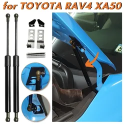 Qty(2) Hood Struts for Toyota RAV4 RAV-4 XA50 2019-2024 Front Engine Bonnet Gas Springs Lift Supports Shock Absorbers Dampers