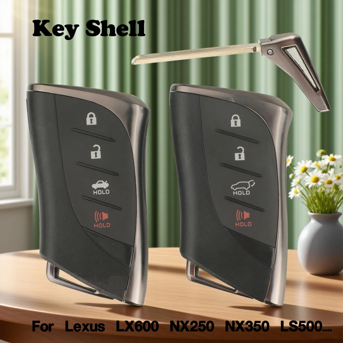 

Jingyuqin новый 4-кнопочный смарт-чехол для дистанционного ключа автомобиля для Lexus LX600 NX250 NX350 LS500 NX F LX RX UX GX Сменный брелок