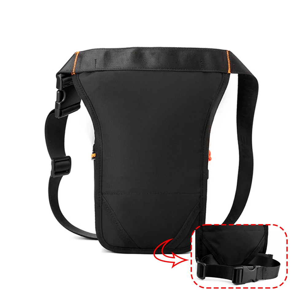 Marsupio da uomo marsupio marsupio per motociclista da viaggio in Nylon militare cintura a tracolla da uomo con tracolla a tracolla Hip Bum borse