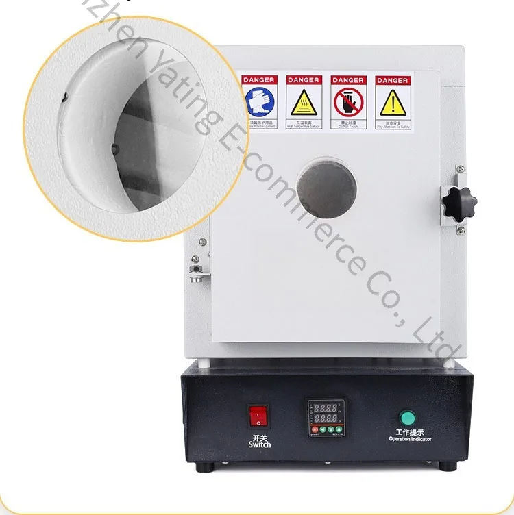 

220v 110v 1150 ℃ Gypsum Mold Oven Jewelry Making Metal Dental Casting Wax Jewelry Tempering Kiln, Melting Furnace