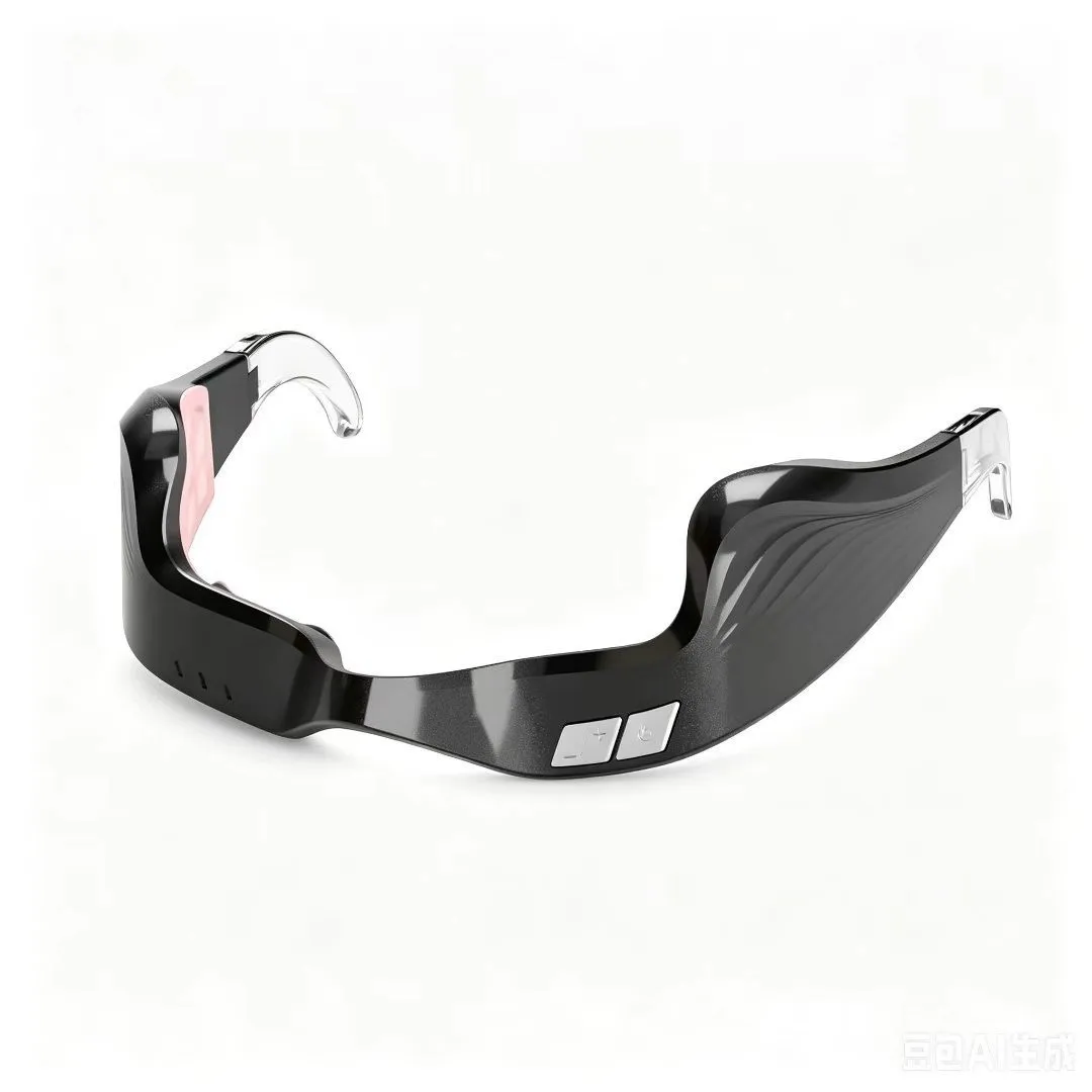Micro-current pulse eye massage instrument for removing dark circles and eye bags