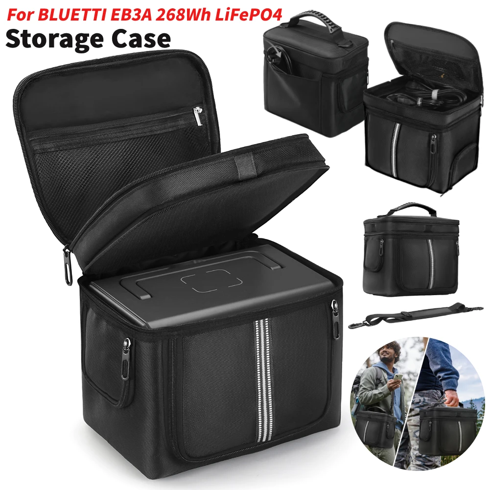 

Power Station Bag for BLUETTI EB3A 268Wh LiFePO4 Battery Backup Carrying Case Power Station Protective Case Pouch with Handle